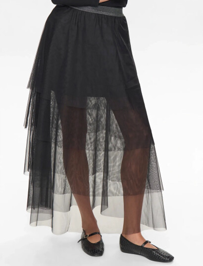 Nümph Nuea Layer Skirt - Black - 36