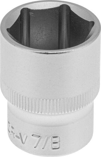PELA 562452 Pipe Drivstørrelse 1/2", 6-Kant, Kort 7/8"