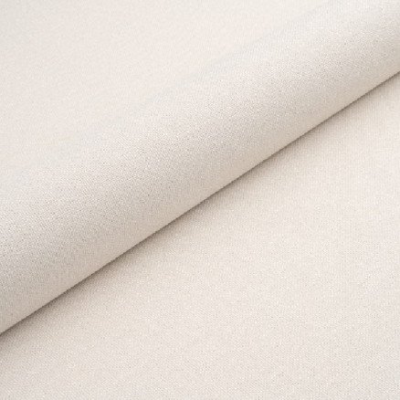 Balsløw Møbelstoff Lerret Ensfarget 142cm 2536 Lys Beige 50cm