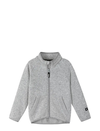 Reima Fleece Sweater, Hopper - Grey - 134