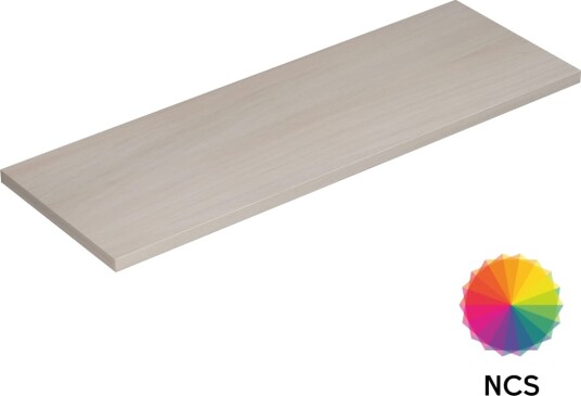 Dansani Calidris Benkeplate B40 240xh3xd41cm NCS eik / 120cm