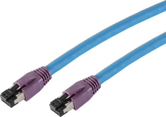 S/Conn Patchkabel Cat 8.1 2000 Mhz S/Ftp Dobbelt Skjermet Halogenfri 1,0 M 1660840021