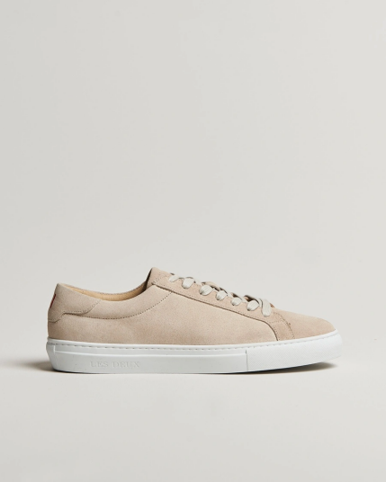 Les Deux Theodor Suede Sneakers Ivory Les Deux Theodor Suede Sneakers Ivory