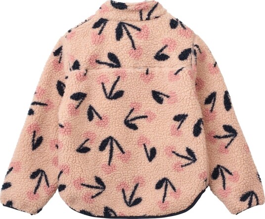 Liewood Fleecejakke Nolan MEGA Cherry Heart/Rosey Liewood 3 år 98 Fleecejakke Rosa