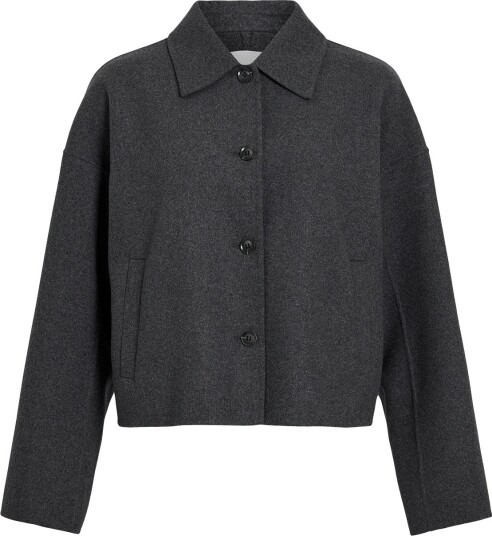 ROUGE EDIT Roumia L/S Jacket DARK GREY MELANGE 34
