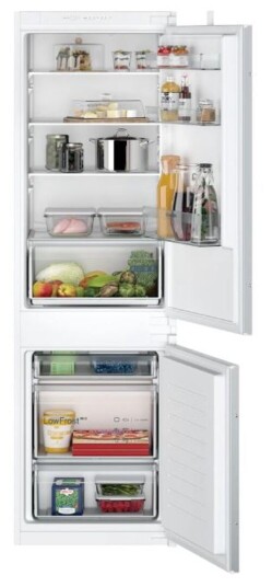 Siemens Iq100 Integrert Kombiskap 267 L med Fresh Zone Hvit Siemens Iq100 Integrert Kombiskap 267 L med Fresh Zone Hvit