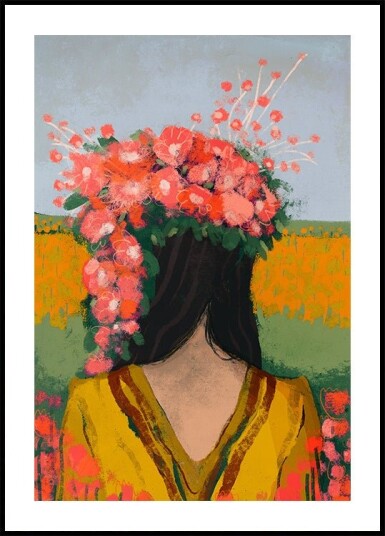 Floral Reverie Plakat / 40x50cm