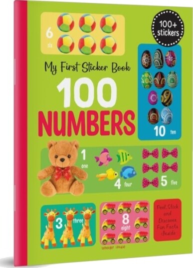 My First 100 Numbers Stickers