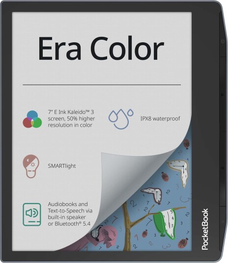 PocketBook Era Color 32GB E-bokleser - Stormy Sea, 7" E-ink PocketBook Era Color 32GB E-bokleser - Stormy Sea, 7" E-ink