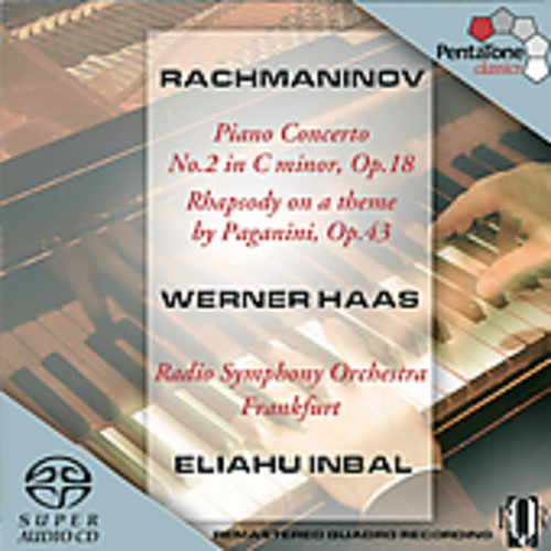 Werner Haas, RadioSinfonieOrchester Frankfurt Piano Concerto No. 2 In C Minor, Op. 18 Rapsody On A Theme By Paganini, Op. 43 CD