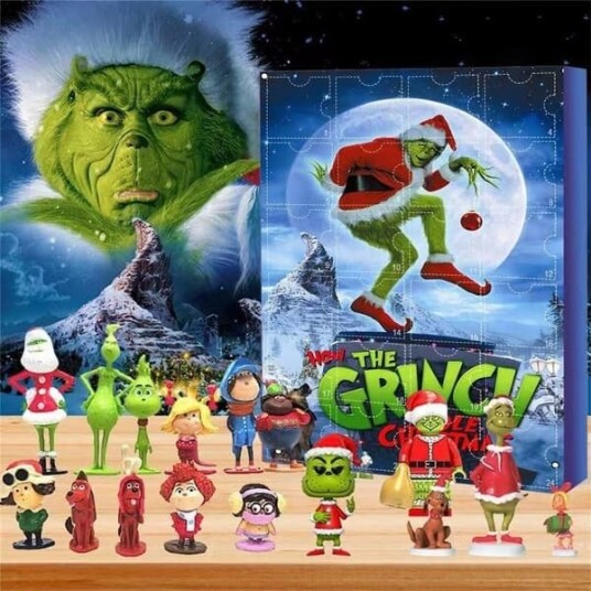 2026 Ny julekalender mysterieboks   The Grinch 24 dager   Day of the Dead