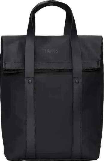 Rains 2 Way Tote Backpack Mini W3 - Black - ONE SIZE
