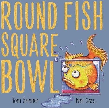Round Fish Square Bowl Round Fish Square Bowl
