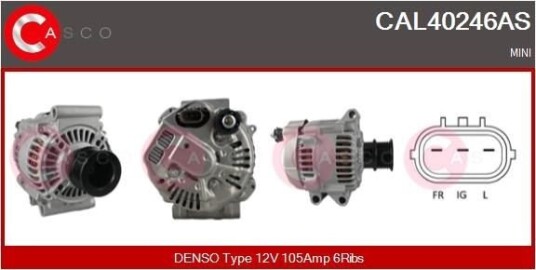 Dynamo CASCO CAL40246AS Dynamo CASCO CAL40246AS