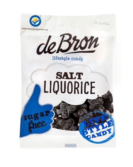 DeBron Sugarfree Salt Liquorice 100g DeBron Sugarfree Salt Liquorice 100g