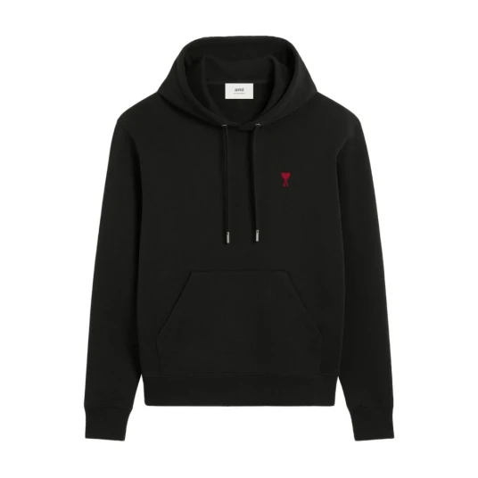 AMI Red Ami De Coeur Hoodie Black L AMI Red Ami De Coeur Hoodie Black L