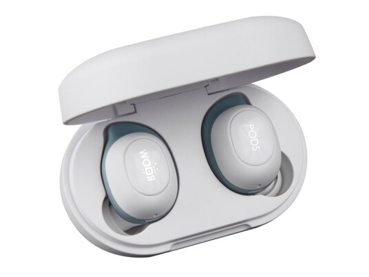 Boompods Boombuds Gs, Trådløs, Hodesett, Hvit Boompods Boombuds Gs, Trådløs, Hodesett, Hvit