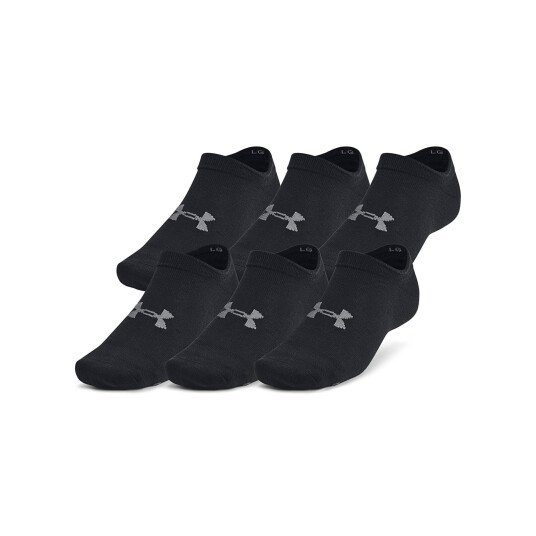 UA Essential No Show 6-pack Black L UA Essential No Show 6-pack Black L
