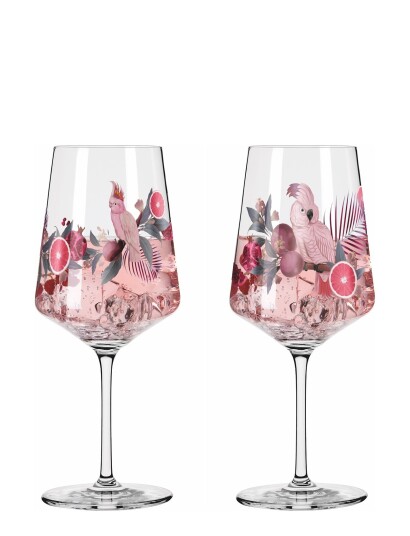 Ritzenhoff Sommersonett Wineglass 2-Pack - Pink - 54.4 CL