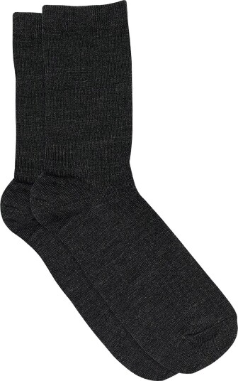mp Denmark Wool Rib Socks DARK GREY MELANGE 41/43 mp Denmark Wool Rib Socks DARK GREY MELANGE 41/43