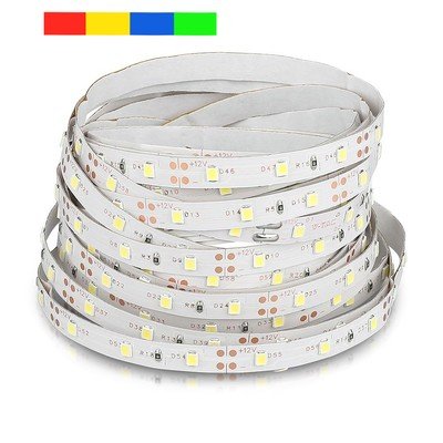 V-Tac 3,6W/m LED stripe - 5m, 8mm bred, 60 LED per meter, Farget lys - Farge : Blå V-Tac 3,6W/m LED stripe - 5m, 8mm bred, 60 LED per meter, Farget lys - Farge : Blå