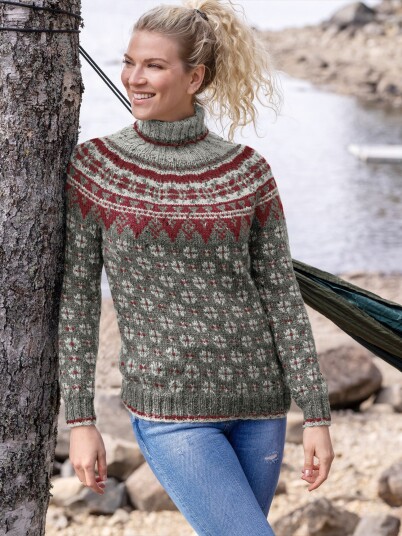 Du Store Alpakka 96 19g Stryn genser Du Store Alpakka 96 19g Stryn genser