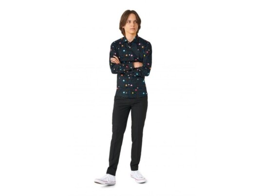 Boland Traciks Pac-Man Skjorte, Teen OSST-1006-16Y