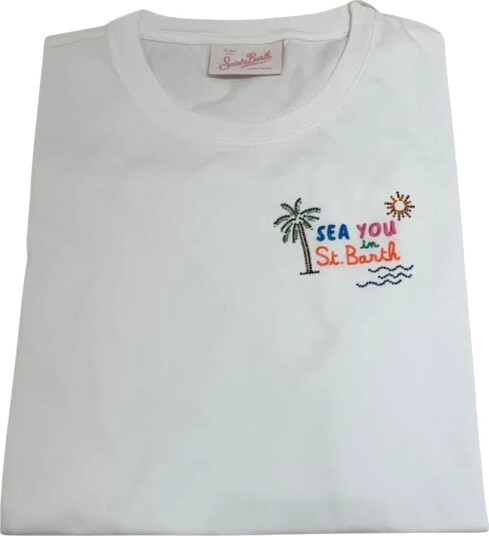 Saint Barth Dame Topper Hvit M, Saint Barth Dame Topper Hvit M,