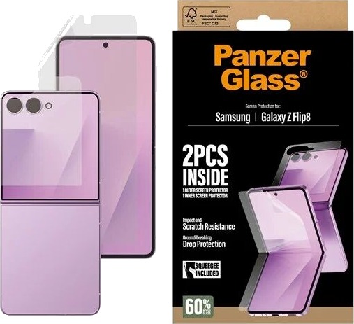 PanzerGlass Screen Protector Samsung Galaxy Z Flip8 | Glass & Film