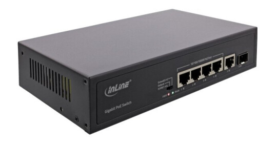 Inline 32305R, Uhåndtert, Gigabit Ethernet (10/100/1000), Strøm Over Ethernet (Poe)