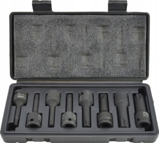 Aw-Tools Awtools Torx Slagnøkler 8 Stk. Juodas Line
