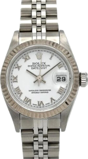 Rolex Vintage Dame Hvit