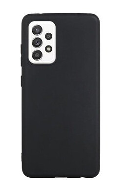 Mot Fingeravtrykk Matte Samsung Galaxy A73 5G TPU-deksel Svart