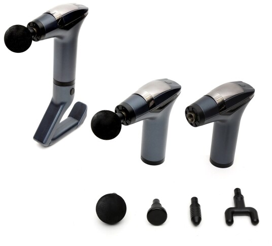 Platinet PMAS10PRO Massagepistol 1500mAh 4 Hoder Svart Platinet PMAS10PRO Massagepistol 1500mAh 4 Hoder Svart