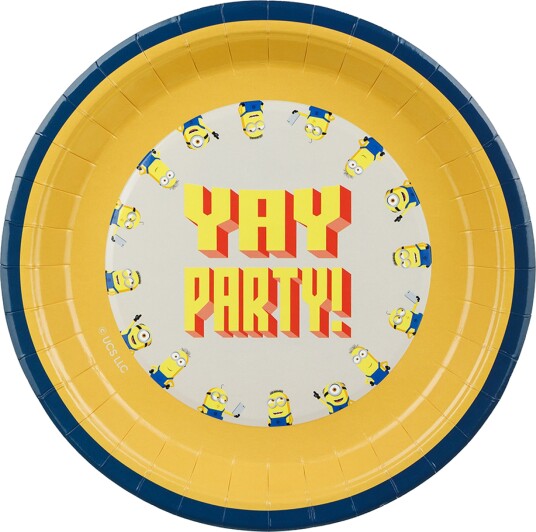 Partydeco Papperstallrikar Minions 6-pakning TPP108