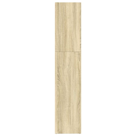 Bokhylle sonoma eik 80x30x152 cm konstruert tre Bokhylle sonoma eik 80x30x152 cm konstruert tre