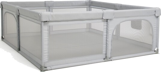 Beemoo Safe Space XXL Lekegrind 200 x 180 Light Grey