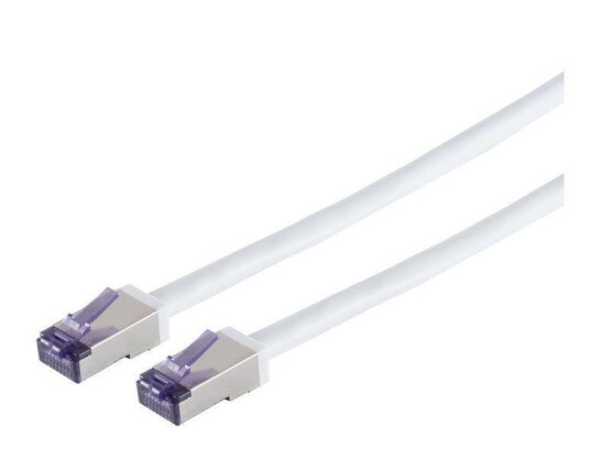Lanview koblingskabel - 3 m - hvit