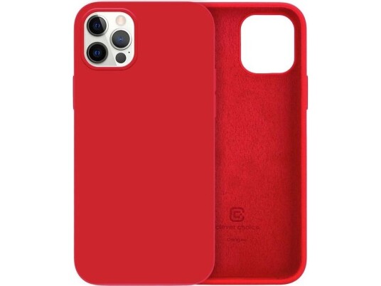 Crong Crong Color Cover - Protective Case For Iphone 12 Pro Max (Red)