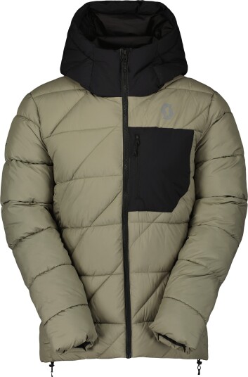 Scott Men"s Jacket Insuloft Warm Dust Grey/black L Scott Men"s Jacket Insuloft Warm Dust Grey/black L