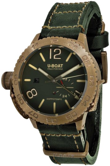 U Boat Herreklokke 9088 Classico Grønn/Lær Ø46 mm U Boat Herreklokke 9088 Classico Grønn/Lær Ø46 mm