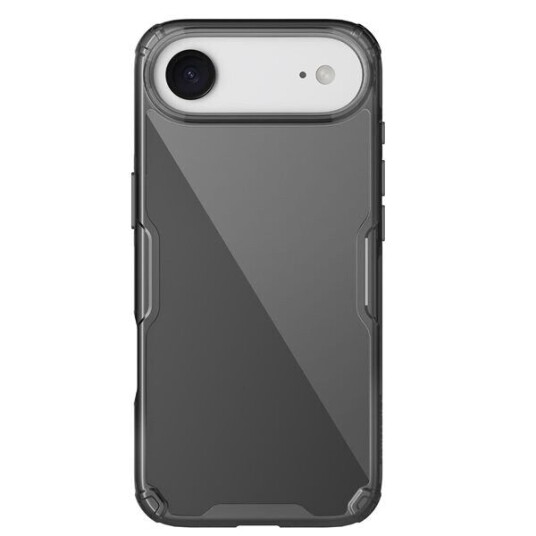 Nillkin Nature TPU Pro Deksel for iPhone 17 Air   Gjennomsiktig/Svart