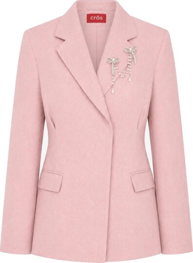 crās Leonoracras Blazer   PINK MELANGE   42