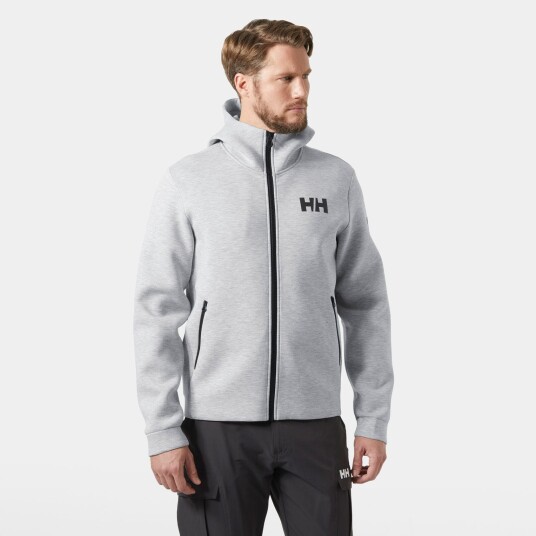 Helly Hansen Herre Hp Ocean Seilerjakke Hel Glidelås 2.0 Grå S