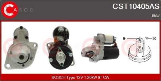 Starter CASCO CST10405AS Starter CASCO CST10405AS