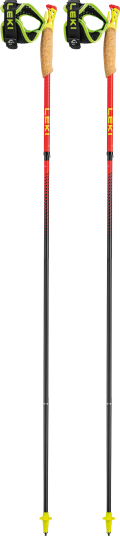 Leki Ultratrail FX.One Superlite Bright Red, bright red-neonyellow-naturalcarbon, 100 cm Leki Ultratrail FX.One Superlite Bright Red, bright red-neonyellow-naturalcarbon, 100 cm