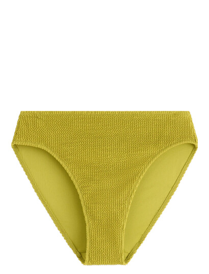 Lindex Brief Bikini High Hanna Crepe - Green - XL