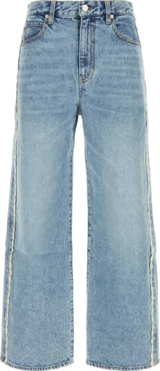 Frame Dame Jeans Blå W26,