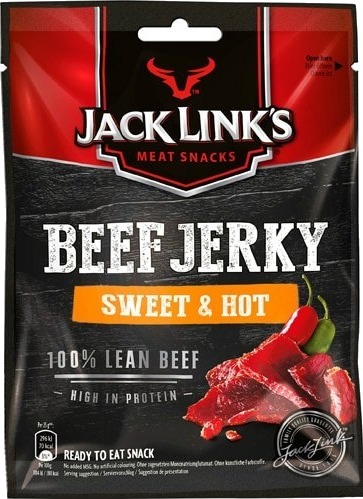 Jack Link's Beef Jerky Sweet & Hot 25g Jack Link's Beef Jerky Sweet & Hot 25g