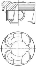 KOLBENSCHMIDT 41267600 Stempel